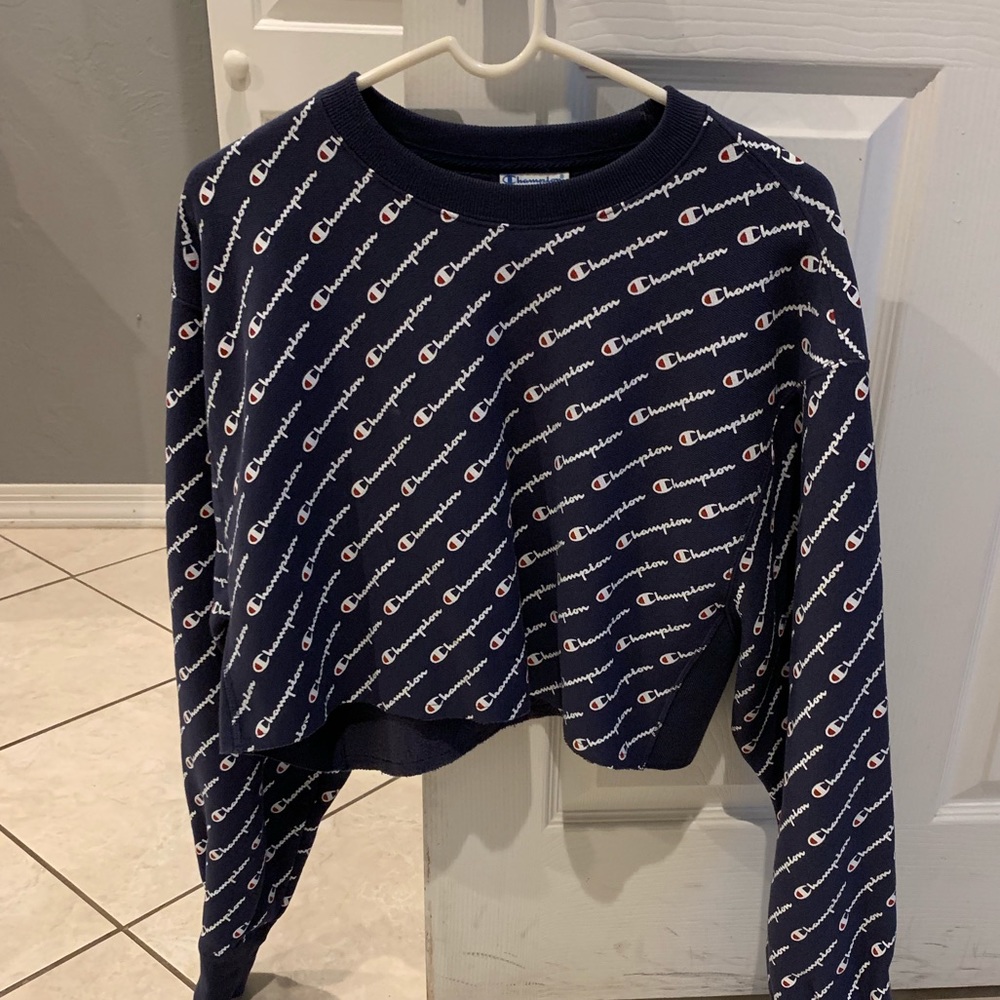 Champion cropped pullover